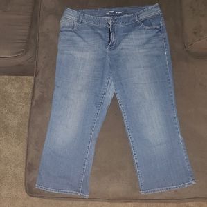 Lane Bryant Genius Fit Capri Jeans Size 20